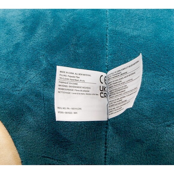 Pokémon Snorlax 22 In Plush Stuffed Toy Game Freak 2022 Blue Nintendo Creature - Picture 11 of 11